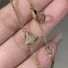 Premium 1:1 Bvlgari Divas' Dream Bracelet with Pendant in Full Pavé Diamonds Replica – Custom Solid 18k Yellow Gold