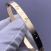 Premium 1:1 Cartier LOVE Bracelet Replica – Custom Solid 18K Yellow Gold Classic Model, Brushed