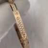 Premium 1:1 Cartier LOVE Bracelet Replica - Custom Solid 18K Rose Gold with Diamonds