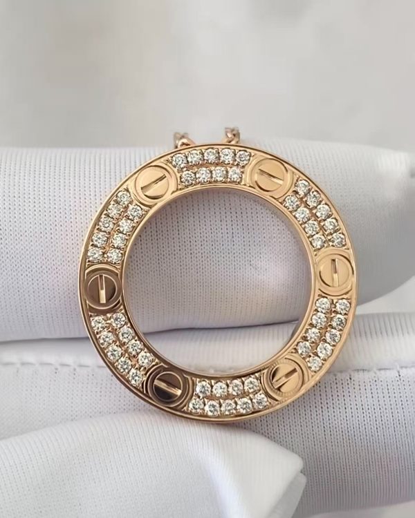 custom Cartier LOVE Pendant