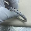 Premium 1:1 Panthère De Cartier Bracelet, Sapphires and Paved Diamonds Replica – Custom Solid 18K White Gold