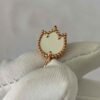 Premium 1:1 Van Cleef & Arpels Lucky Spring Bracelet, 5 Motifs Carnelian, Mother-Of-Pearl, Onyx Replica – Custom Solid 18K Rose Gold