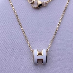 Premium 1:1 Hermes Mini Pop H Necklace Replica – Custom Solid