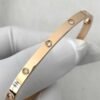Premium 1:1 Cartier LOVE Bracelet, Small Model, 10 Diamonds Replica – Custom Solid 18K Rose Gold