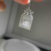 Premium 1:1 Harry Winston Diamond Gates Charm Replica – Custom Solid 18K Gold Pendant Necklace