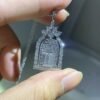 Premium 1:1 Harry Winston Diamond Gates Charm Replica – Custom Solid 18K Gold Pendant Necklace