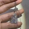 Premium 1:1 Harry Winston Diamond Gates Charm Replica – Custom Solid 18K Gold Pendant Necklace