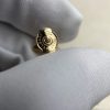 Premium 1:1 Bvlgari Divas' Dream Fan-Shaped Drop Earrings Set with Mother-Of-Pearl and a Brilliant-Cut Diamond Replica – Custom Solid 18k Rose Gold