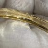 Premium 1:1 Chanle Coco Crush Bracelet Quilted Motif, Diamonds Replica – Custom Solid 18k Yellow Gold