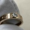 Premium 1:1 Cartier Love Solitaire Diamond Ring Replica – Custom Solid 18k Rose Gold