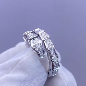 custom Bvlgari Serpenti Viper One-coil Ring
