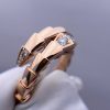custom Bvlgari Serpenti Viper Single-Spiral Ring