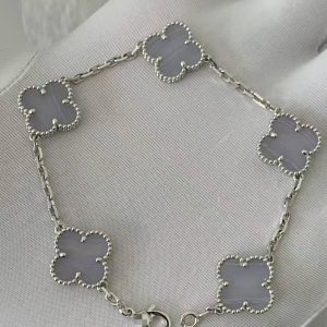 Custom Van Cleef & Arpels Vintage Alhambra Bracelet