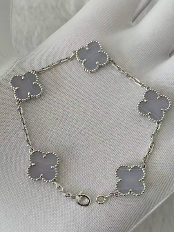 Custom Van Cleef & Arpels Vintage Alhambra Bracelet