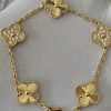 Custom Van Cleef & Arpels Vintage Alhambra Bracelet