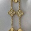 Custom Van Cleef & Arpels Vintage Alhambra Bracelet