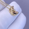 Custom Chanle Coco Necklace Quilted Motif