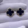 Custom Van Cleef & Arpels Vintage Alhambra Earrings