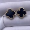 Custom Van Cleef & Arpels Vintage Alhambra Earrings