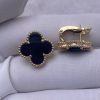 Custom Van Cleef & Arpels Vintage Alhambra Earrings
