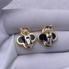 Custom Van Cleef & Arpels Vintage Alhambra Earrings