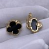 Custom Van Cleef & Arpels Vintage Alhambra Earrings