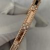 Custom Van Cleef & Arpels Perlée Sweet Clovers Bracelet