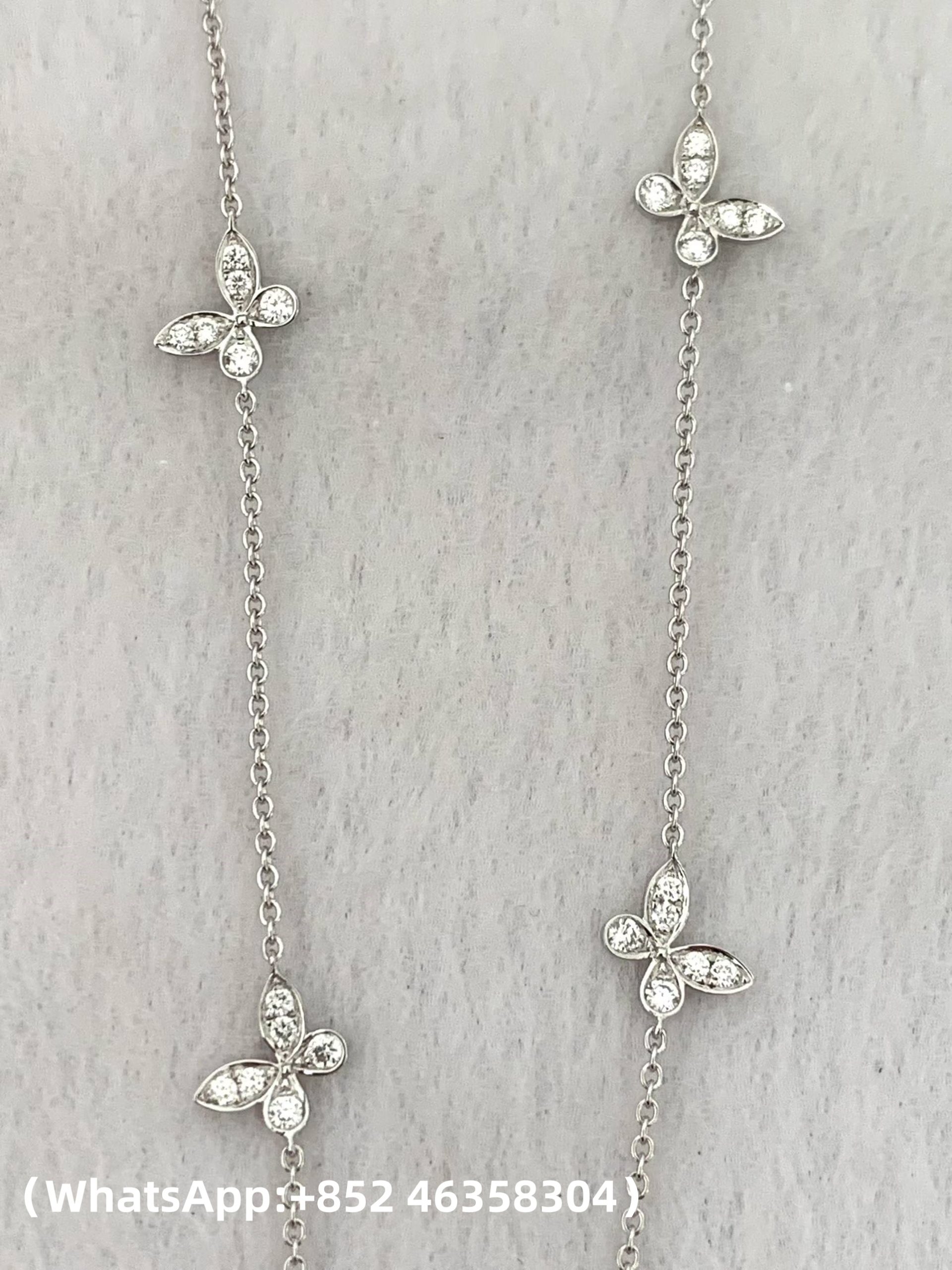 Custom GRAFF Multi Butterfly Silhouette Diamond Pendant