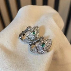 Custom Bvlgari Serpenti Earrings