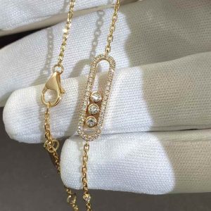 Messika Baby Move Pavé Yellow Gold Diamond Bracelet