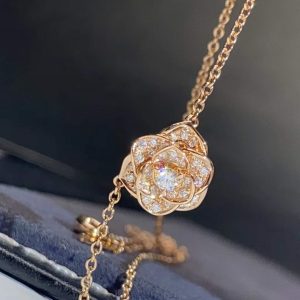 Custom Piaget Rose Pendant