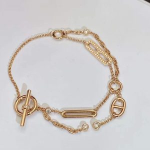 Custom Hermes Chaine d'ancre Chaos Bracelet