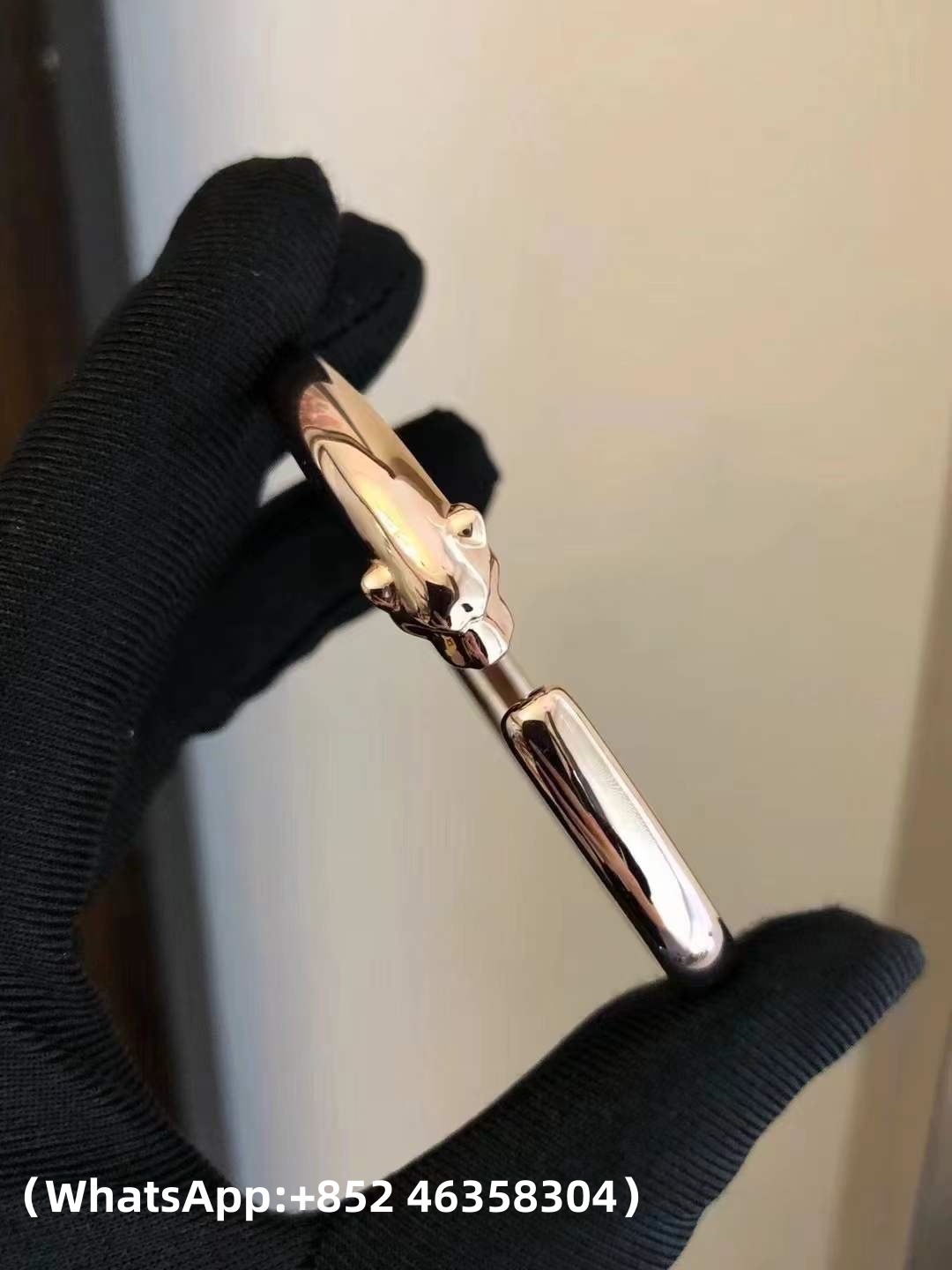 Custom Solid 18k Gold Cartier Jewelry Panthère de Cartier