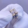Custom Tiffany Sixteen Stone by Tiffany Narrow Earrings