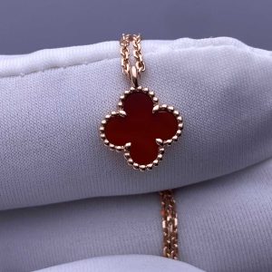 Custom Van Cleef & Arpels Sweet Alhambra Pendant