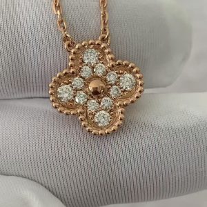 Custom Van Cleef & Arpels Vintage Alhambra Pendant