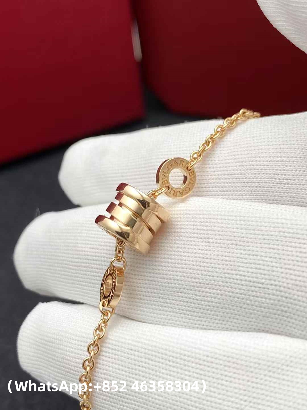 Custom Solid 18K Gold Bulgari Jewelry B.zero1 Soft Bracelet in 18K Yellow Gold
