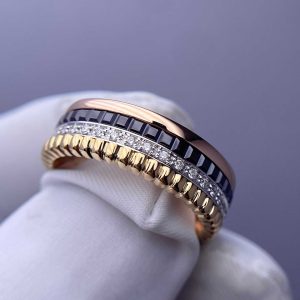 custom 18k gold jewelry Boucheron Quatre Classique Small Ring