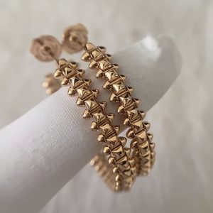 custom Cartier Clash de Cartier Hoop Earrings Large Model