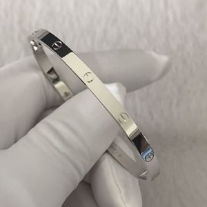 Custom 18k gold Cartier LOVE Bracelet Small Model